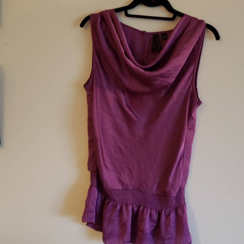 Fuchsia sleeveless top